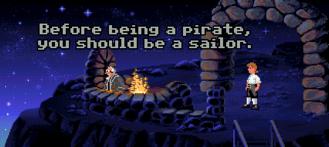 How else are are you going to know how to use a rubber chicken with a pulley in the middle?